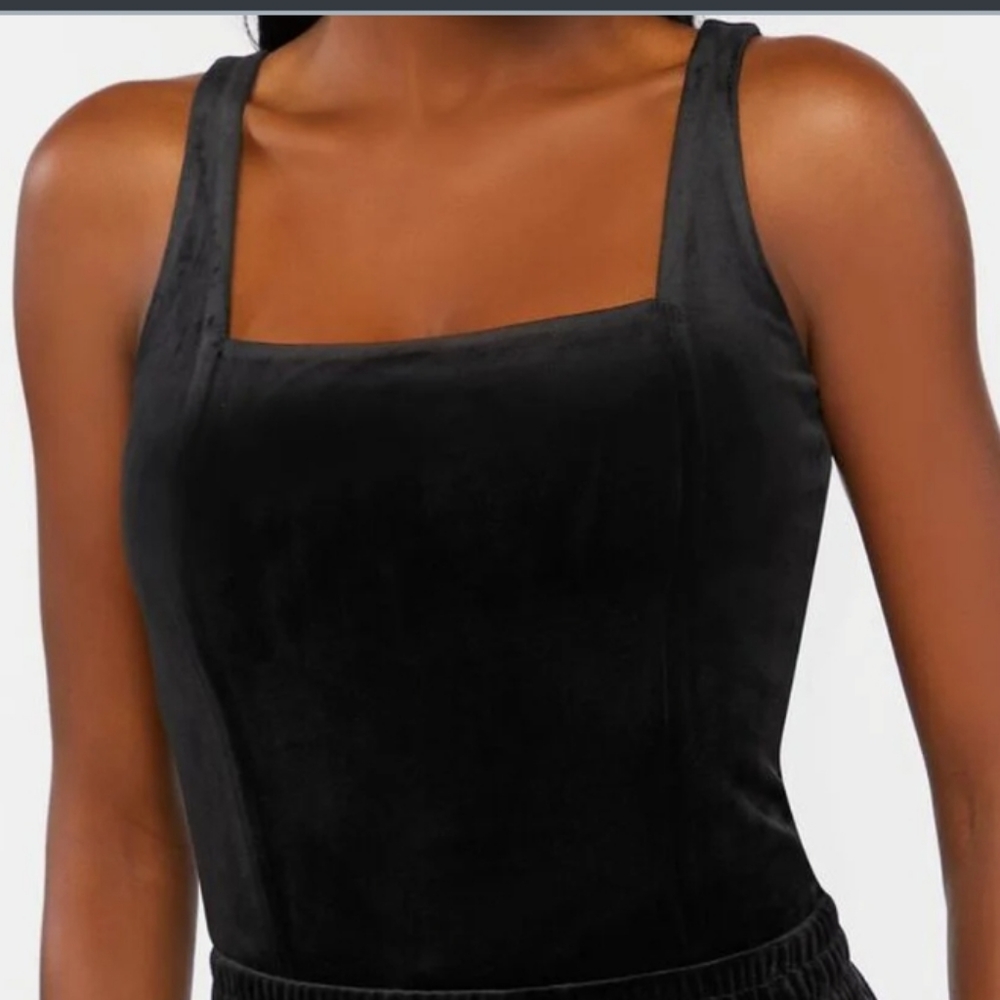 Velvet bodysuit
